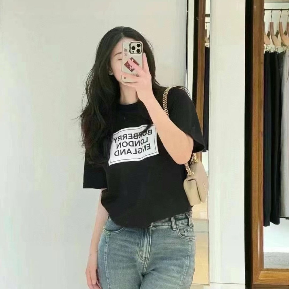 New Women Burberry Margot London England T-Shirt